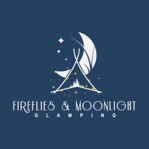 FireFlies Logo - Blue background