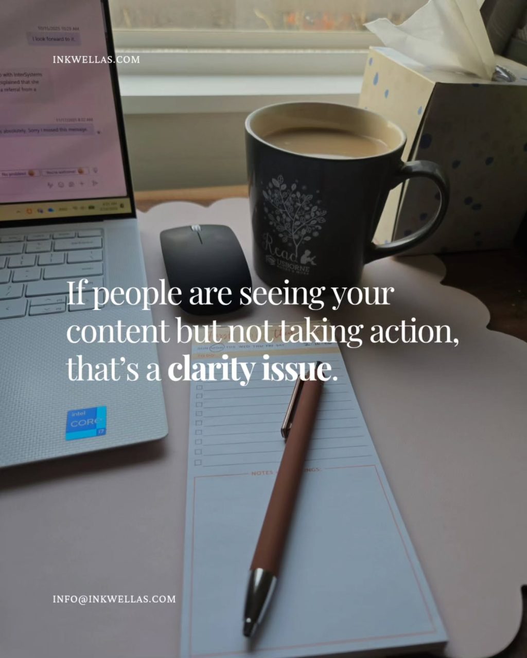 Instagram post from inkwellas. This post is in position 3.