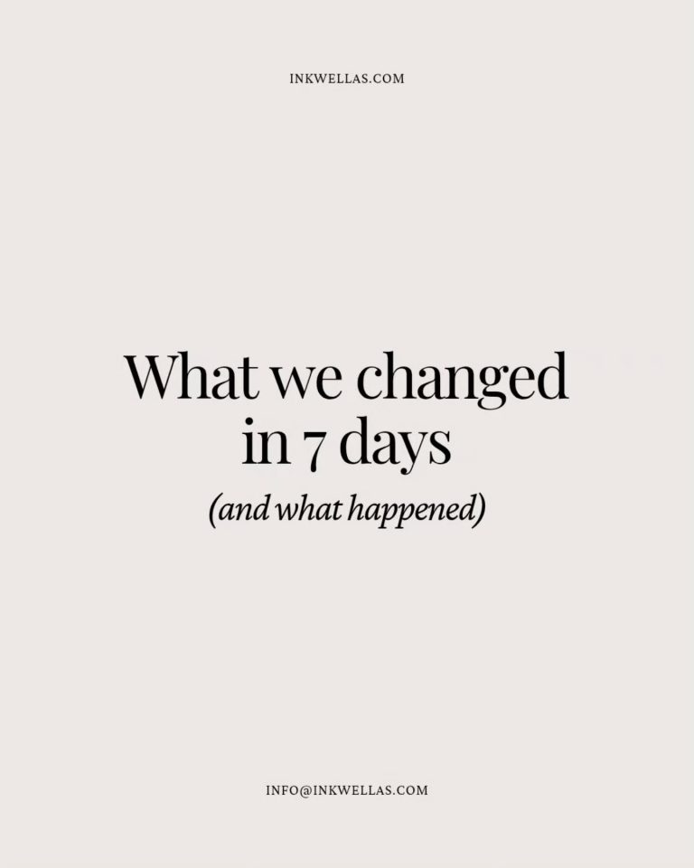 Instagram post from inkwellas. This post is in position 1.